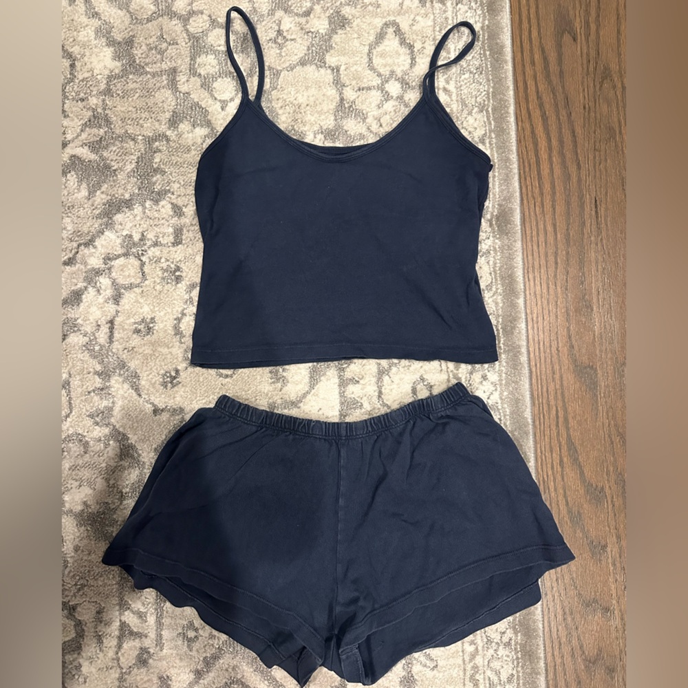 Navy Brandy Melville Set